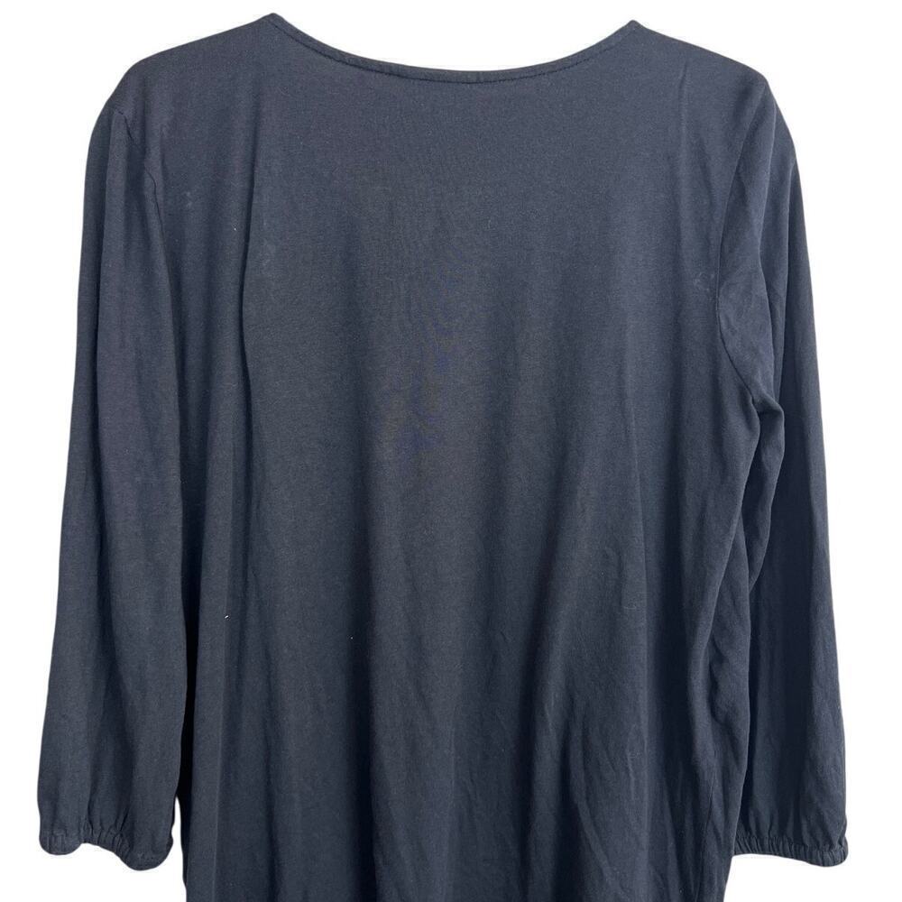 J Jill Floral Embroidered Blouse Size S - Picture 8 of 8
